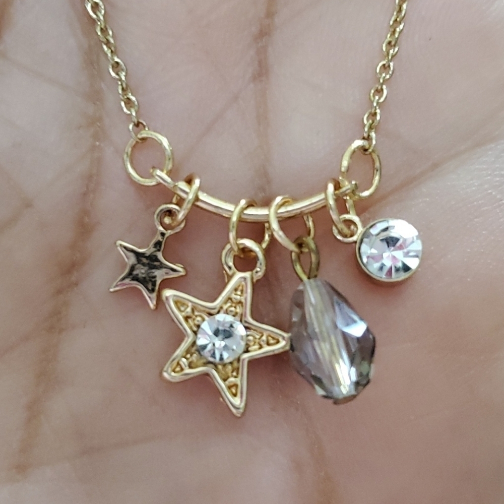 2 for 15 JCPenney paloma ellie New necklace gold - Picture 2 of 7